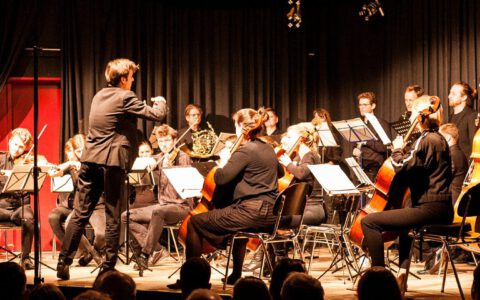 Das Klang Ensemble Köln als Kammerorchester im Konzert