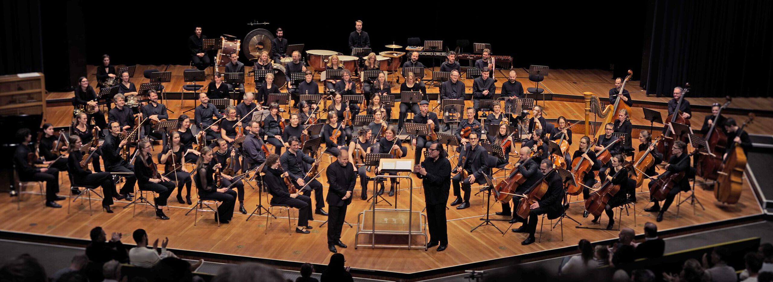 Das Klang Ensemble auf der Buehne